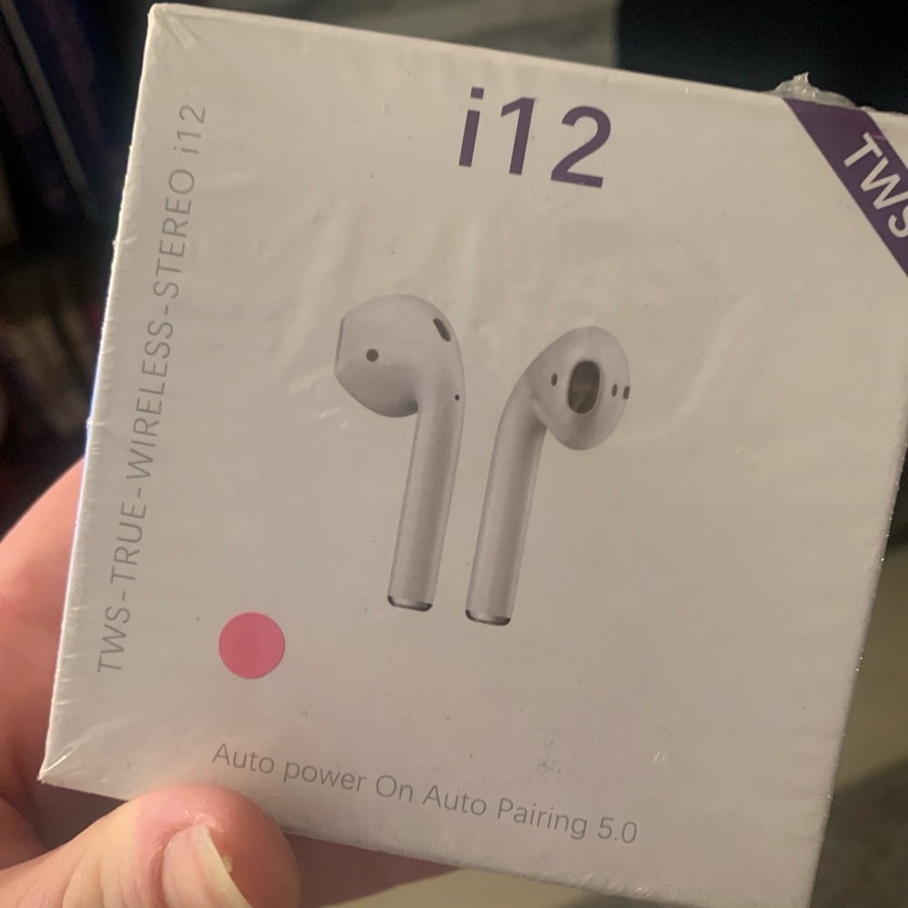 Pink Off-Brand AirPods!